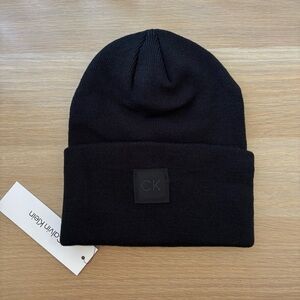 Calvin Klein Black Classic Everyday Beanie